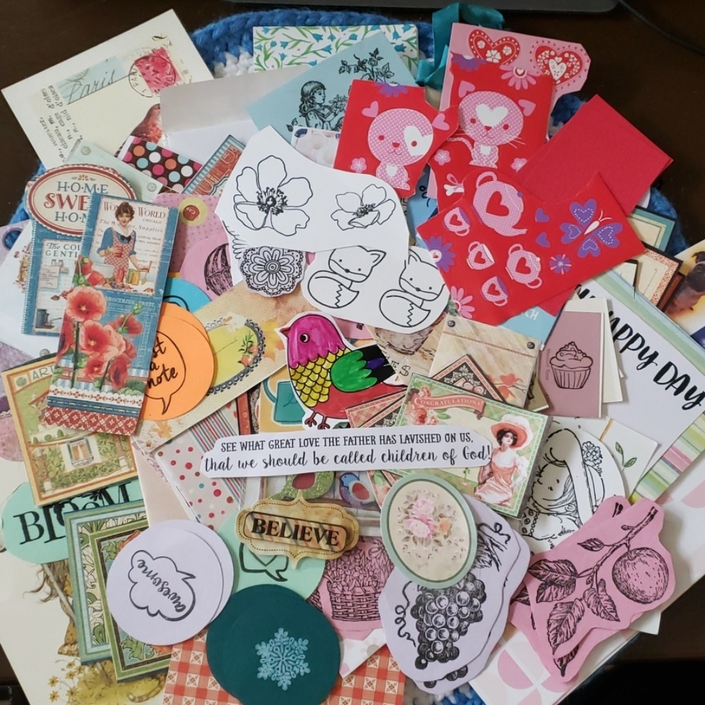 Paper ephemera  100 pieces